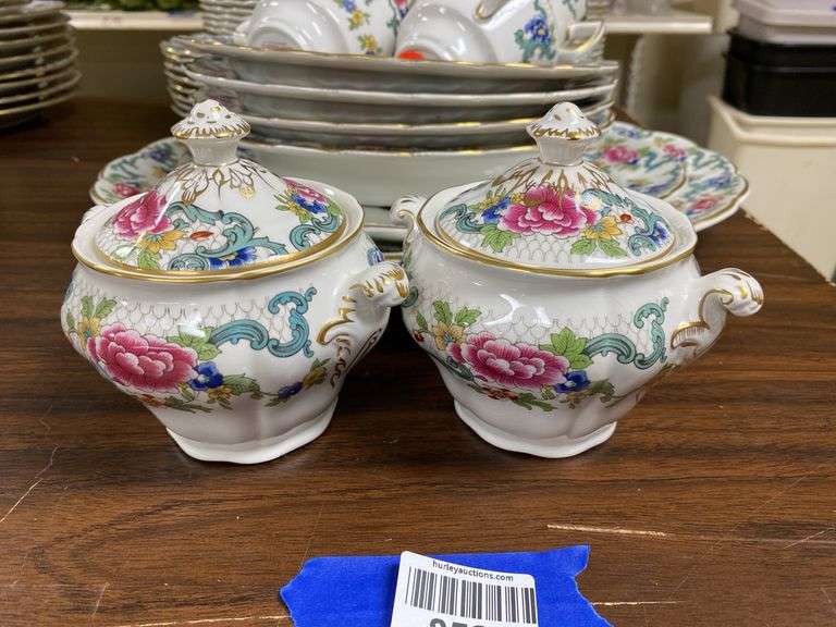 Booths Floradora pattern dinnerware