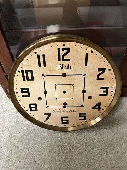 Sligh Bob Timberlake tall clock - needs some assembly 19x77x12