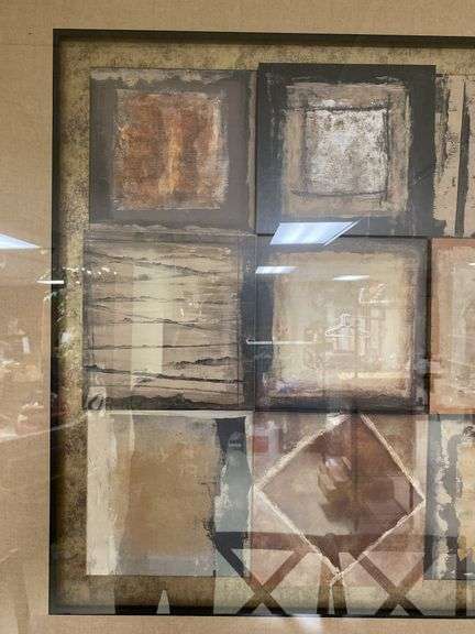 Wall art, framed 52x44