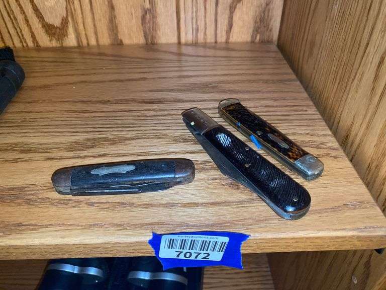Three pocketknives