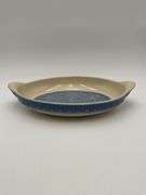 Oval Pottery Baking Dish: With Hot Pad and Box