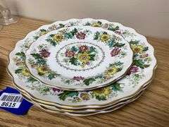 Booth’s Victoria pattern dinnerware