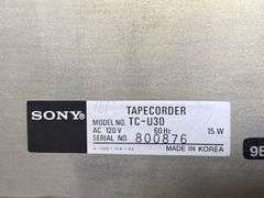 Sony cassette, Sony receiver, Sony DVD player, speakers