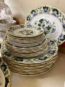 Booths Jade Lotus dinnerware