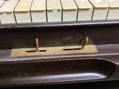Francis Bacon/New York antique player piano w/ bench 63x29x53