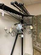Fishing motif ceiling light fixture