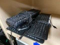 Computer equipment including: Dell desktops, keyboards, monitors, speakers, misc