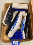 Scrub brushes and spot/soil remover
