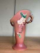 Roseville Pottery Apple Blossom vase