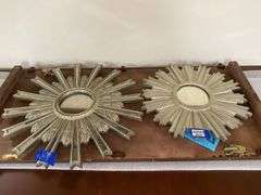 Two starburst mirrors
