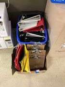 Binders, clip boards, file folders