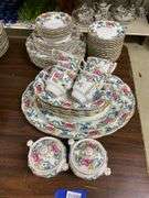 Booths Floradora pattern dinnerware