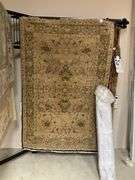 Ethan Allen Oushak Garden hand knotted wood rug 4x6