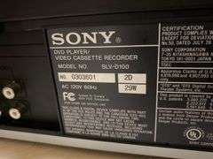 Two VCRs: Sony and Proscan