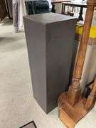 Gray pedestal 11x36x11.5