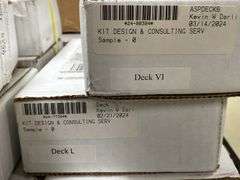 Sample drawer fronts