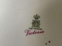 Booth’s Victoria pattern dinnerware