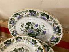 Booths Jade Lotus dinnerware