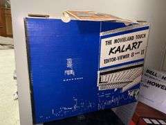 Movie projectors, film viewer, folding projection screen, slide trays