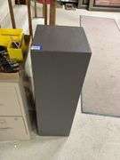Gray pedestal 11x36x11.5
