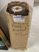 27” wide vinyl floor runner