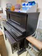 Francis Bacon/New York antique player piano w/ bench 63x29x53