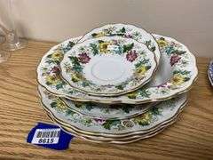 Booth’s Victoria pattern dinnerware
