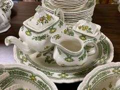 Mason’s Ironstone Manchu pattern dinnerware
