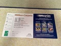 Carpet samples
