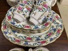 Booths Floradora pattern dinnerware