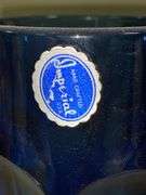Imperial/Lenox blue glass stemware and sherbets