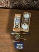 Golf balls in original box - Washington Redskins Logo & It’s A Boy, pocket knife, golf divot tool, pen