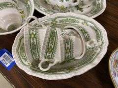 Mason’s Ironstone Manchu pattern dinnerware