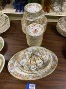 Schumann/Bavaria Germany Empress Dresner Flowers porcelain dinnerware