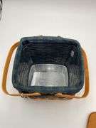 1998 Collectors Club Harbor Basket: With Liner, Lid, Lid Box, Protector, and Box