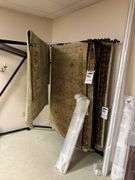 Metal rug display rack - come at end of pick up