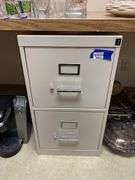 2-drawer metal filing cabinet 15x26.5x29, ***Must come in last 2 hours of pickup to retrieve this item.