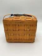 1998 Collectors Club Harbor Basket: With Liner, Lid, Lid Box, Protector, and Box