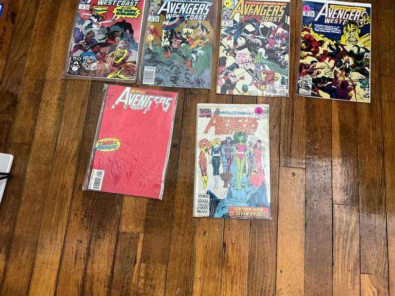 Comic book lot: West Coast Avengers