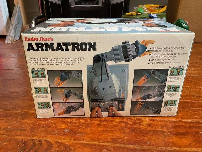 Radio Shack Armatron robot in box