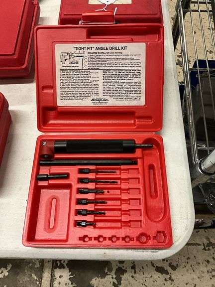 Snap-on Blue Point YA409 "Tight Fit" Angle Drill Kit