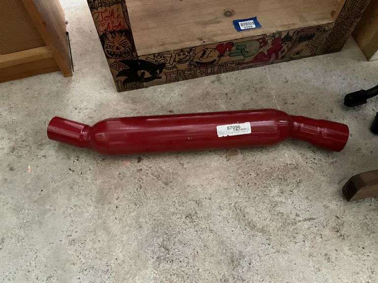 Glasspack muffler