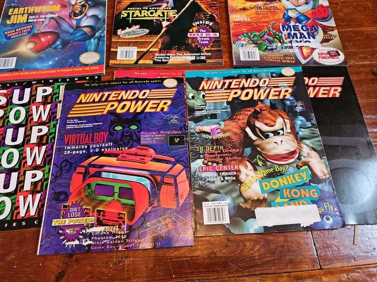 Nintendo Power magazines