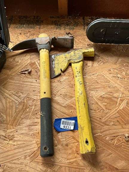 Mattock and hatchet