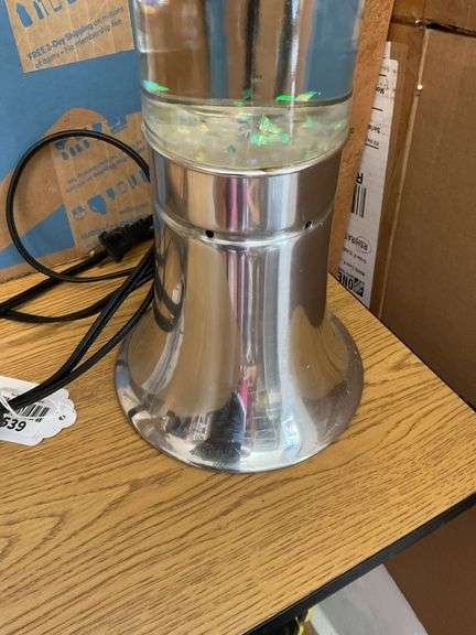 Glitter lava lamp