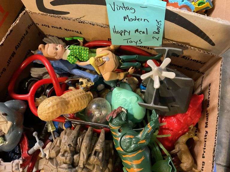 Vintage modern Happy Meal toys