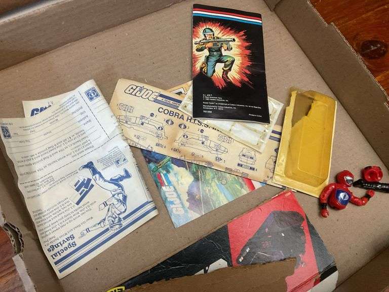 GI Joe Cobra H.I.S.S. w/ figure and box