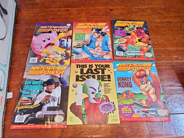 Nintendo Power magazines