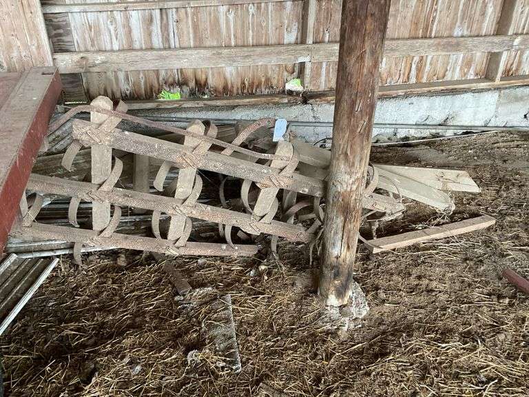 Antique drag harrow
