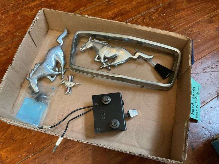 Mostly 1960s-70s new old stock Ford parts and others